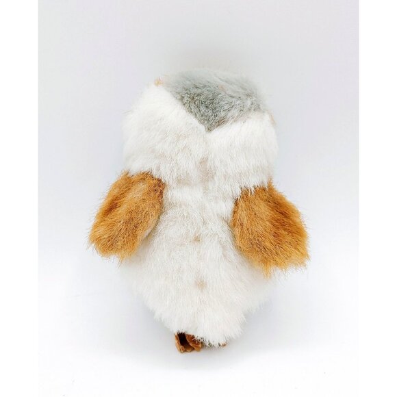 Folkmanis Finger Puppet Barn Owl Mini Plush 4" Stuffed Animal - Picture 3 of 3